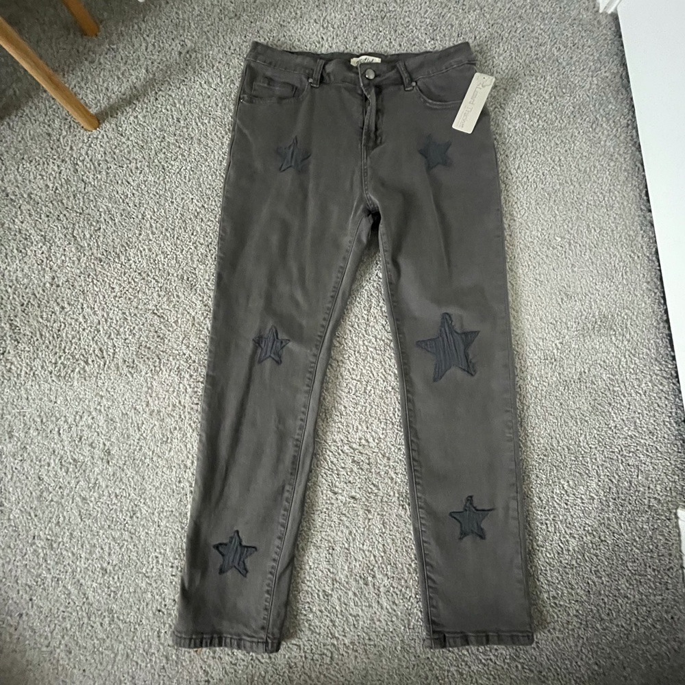 Lizard Thicket Star Stitched Skinny Jeans